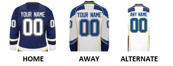 (image for) ST LOUIS Pro Hockey Number Kit
